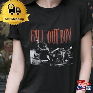 Fall Out Boy T-Shirt Fob Rock Shirt So Much For Tour T-shirt Unisex